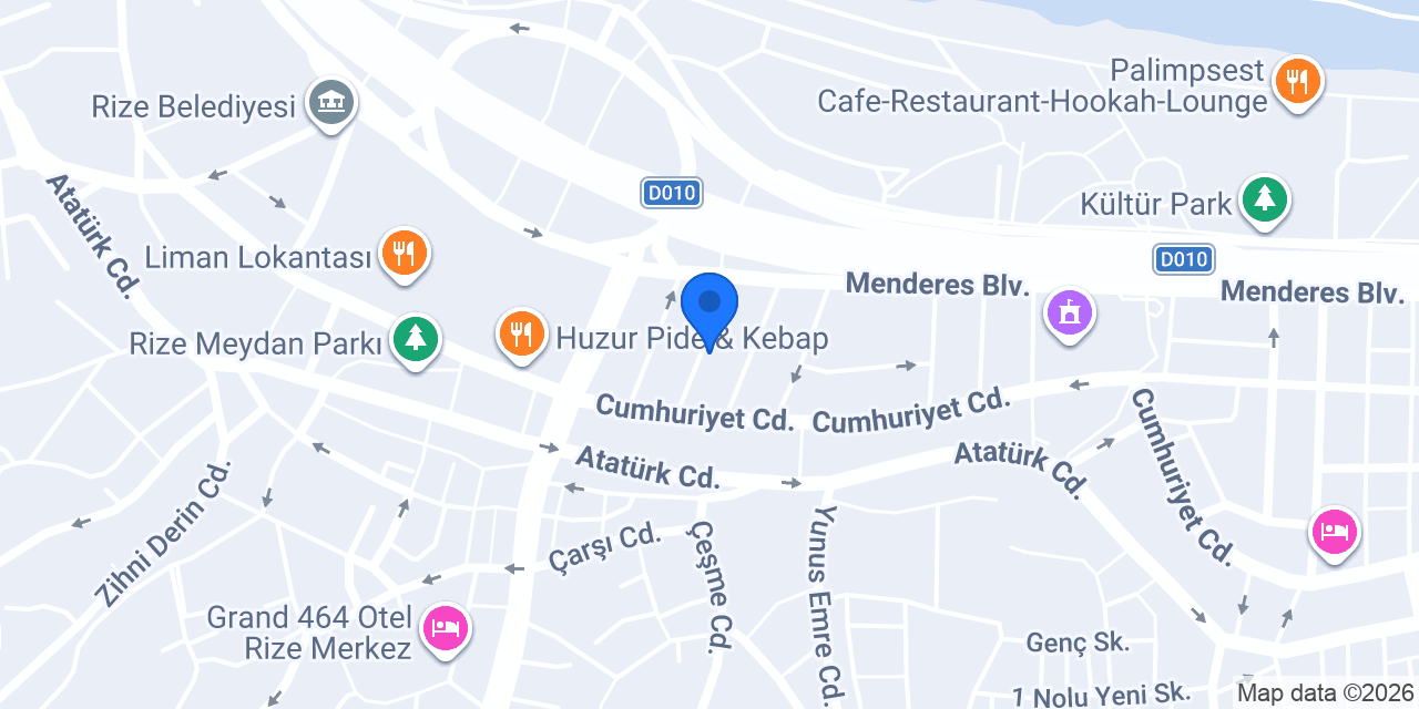 Meral Mobilya konumu