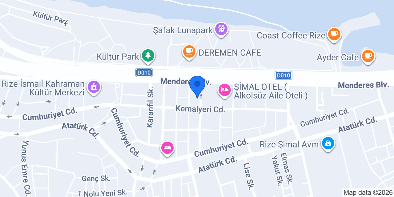 SAHİL ELEKTRONİK konumu