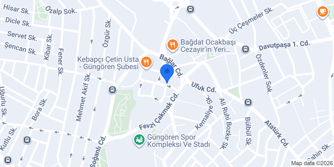Bağdat Lahmacun ve Pide Salonu konumu