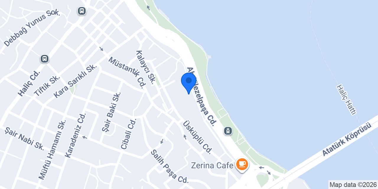 Kadir Has Üniversitesi Bilgi Merkezi konumu