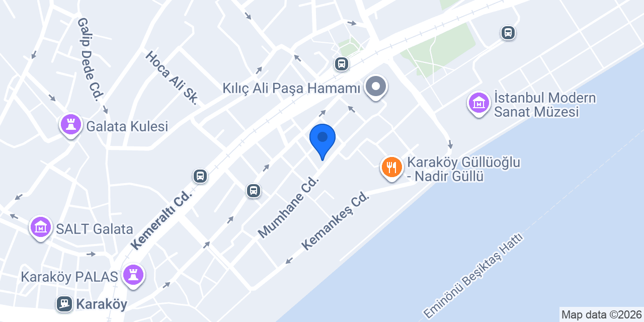 NOX KARAKÖY konumu