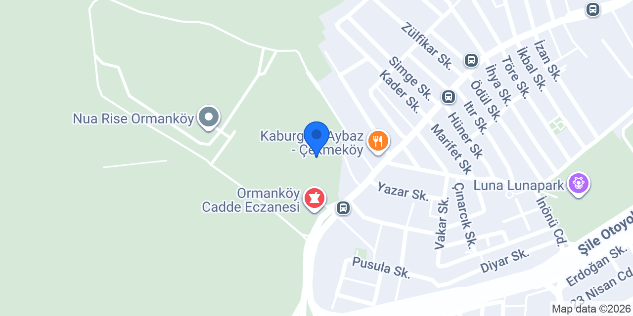 Pawco Ormanköy konumu