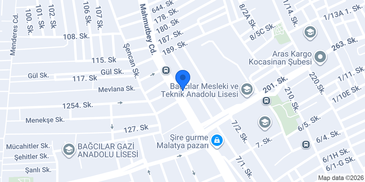 Nuhoğlu Eczanesi konumu