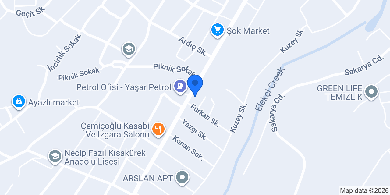 Özlem Beton ve Mermer konumu