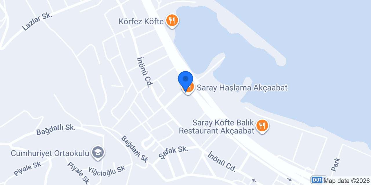 SUDE CAFE konumu