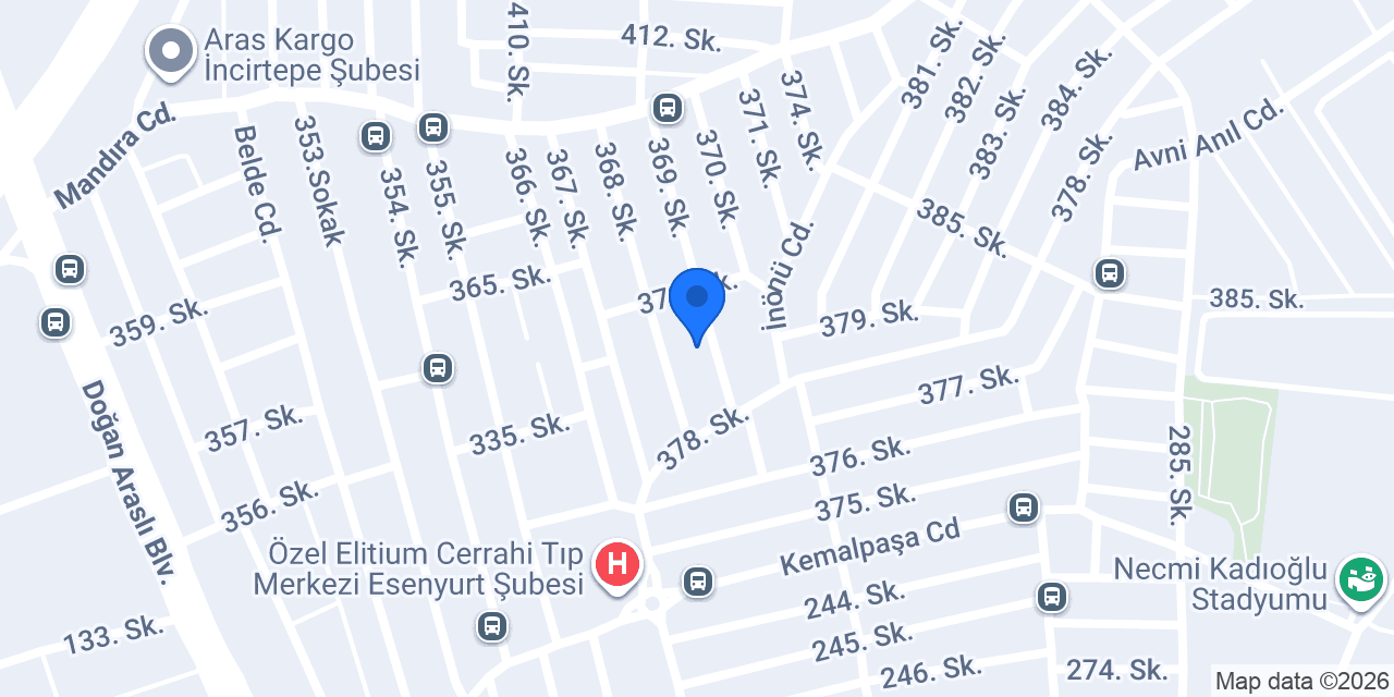 Bakkal Yapı konumu