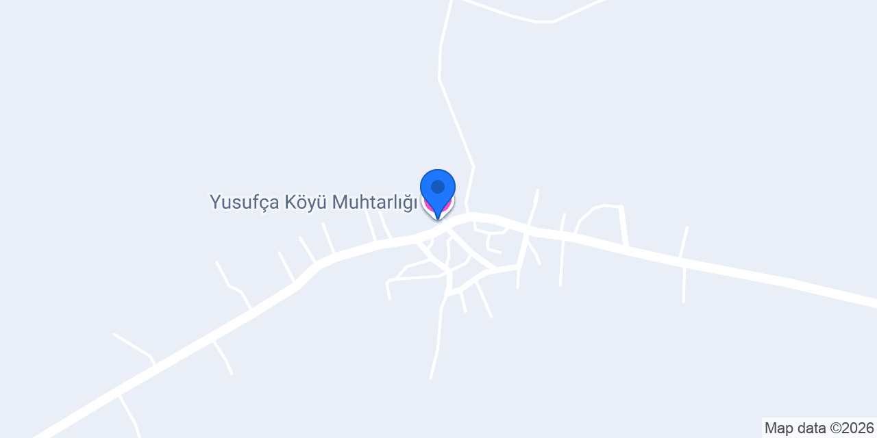 Yusufça Köyü Muhtarlığı konumu