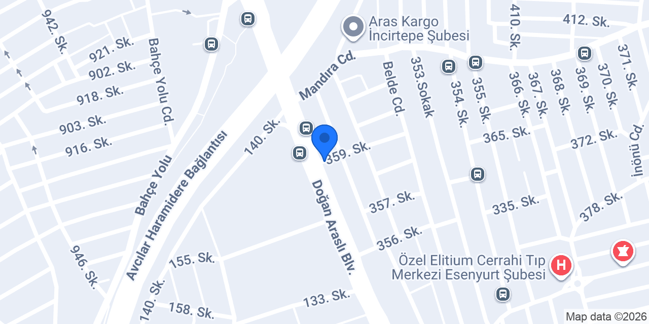 Altınbaş Diamond Marmara Park AVM konumu