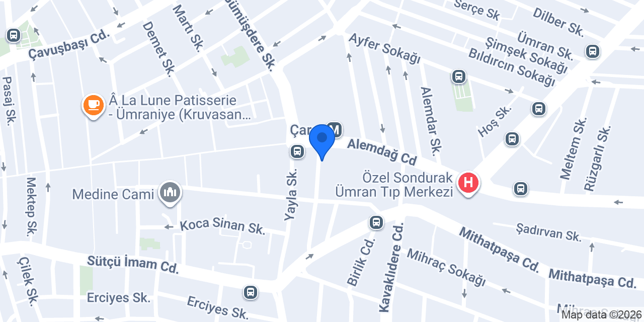 Omida Spa Ümraniye konumu
