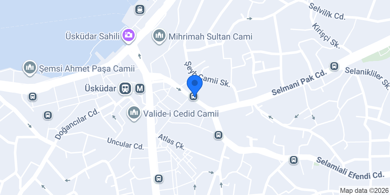 THY Satış Acentesi Üsküdar konumu