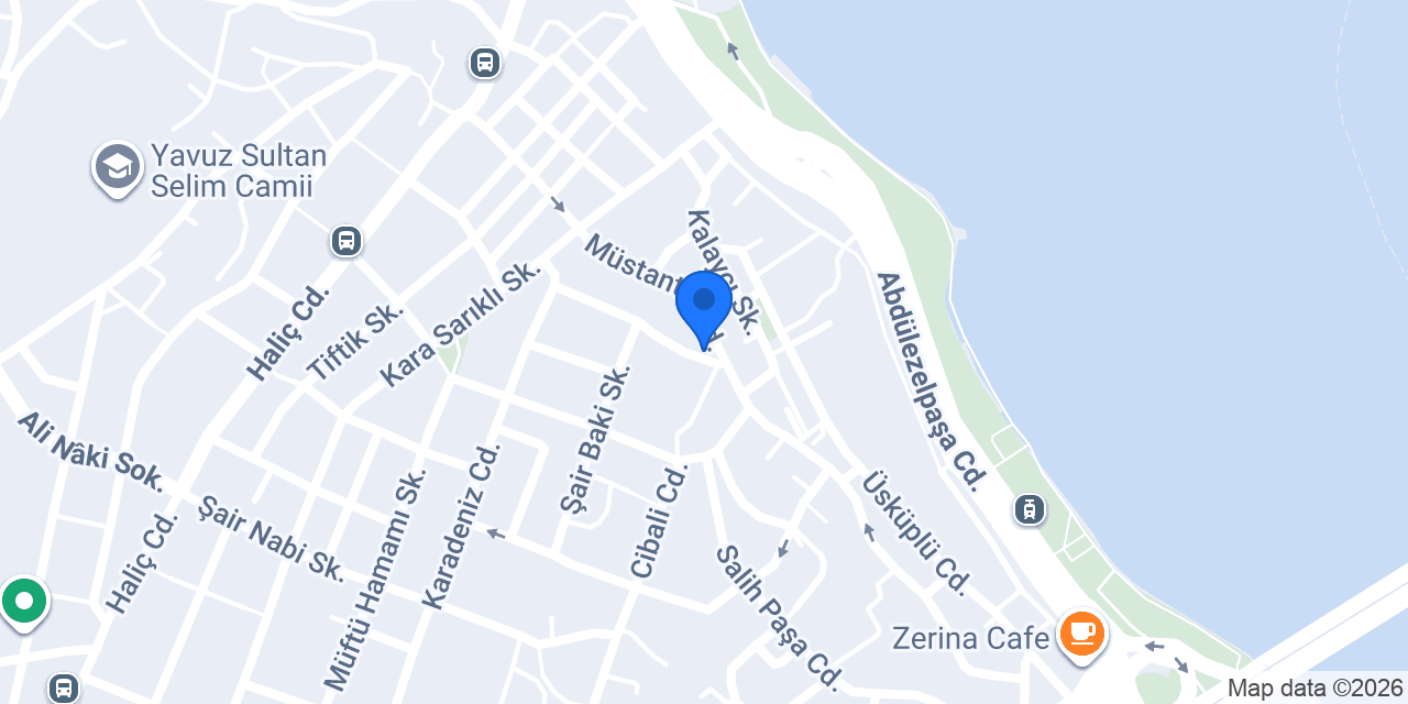 Derviş Baba Cafe konumu