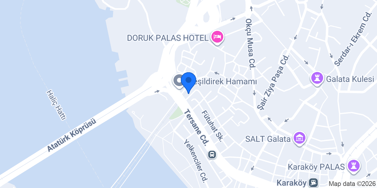 Akın Restoran konumu