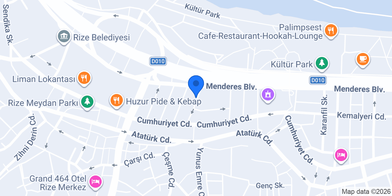 RİZE AVCI PETSHOP konumu