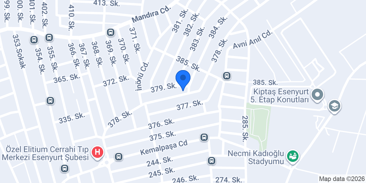 Dinçer Mermer konumu