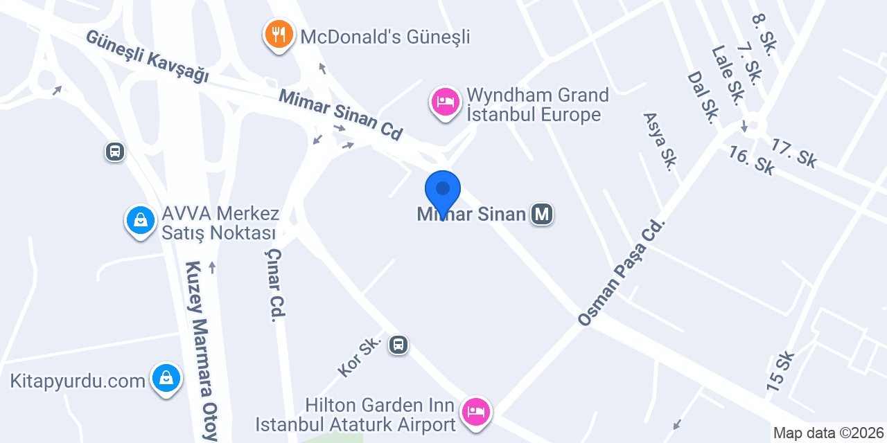 HK Mum Ofis konumu