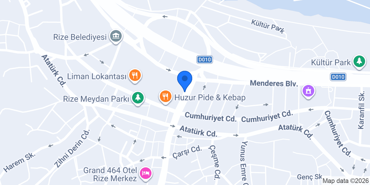 Sena Demircan Hair Studio konumu