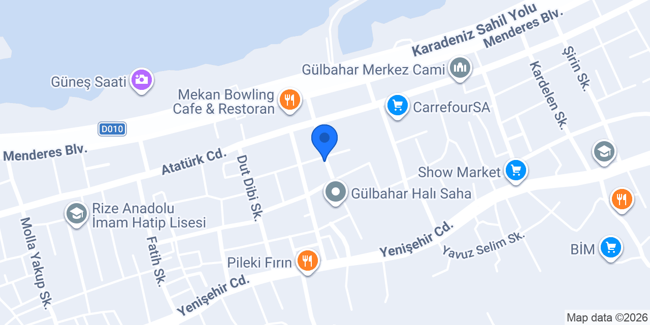Gülbahar Eczanesi konumu