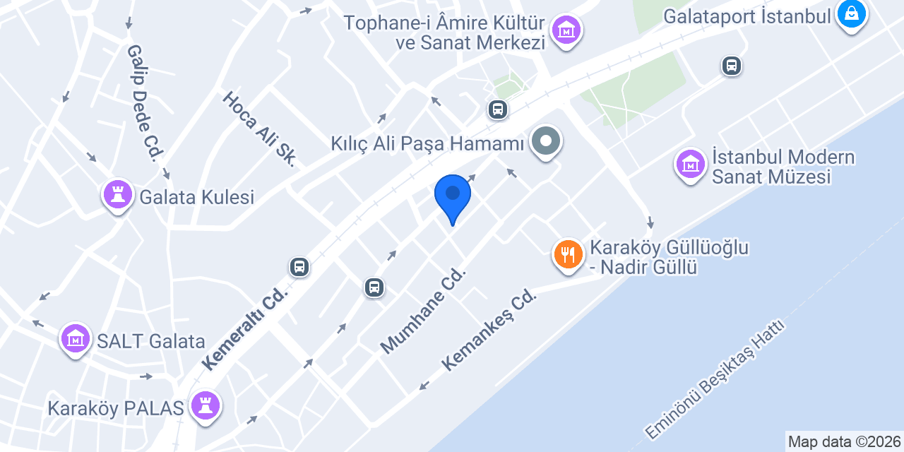Asma Altı Cafe konumu