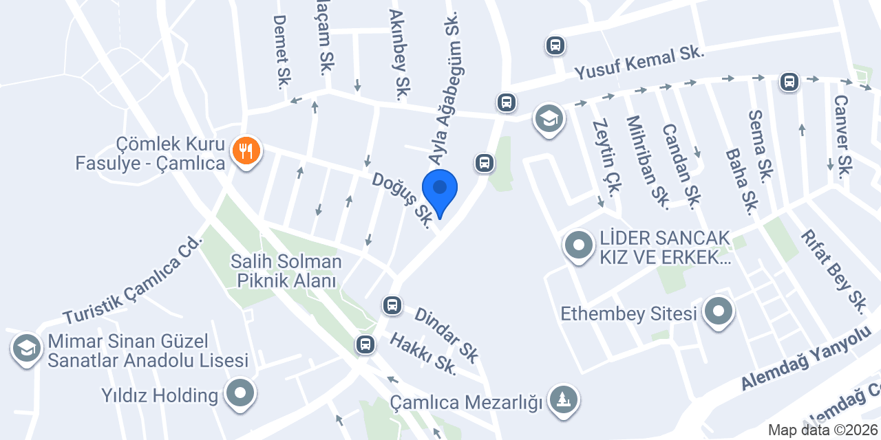 BABA PİZZA konumu