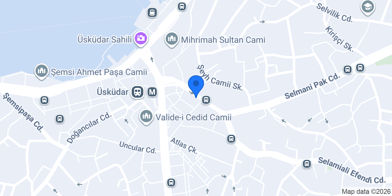 Üsküdar Selman Eczanesi konumu