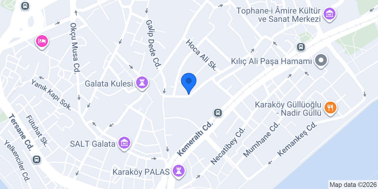 İstanbul Web Tasarım konumu