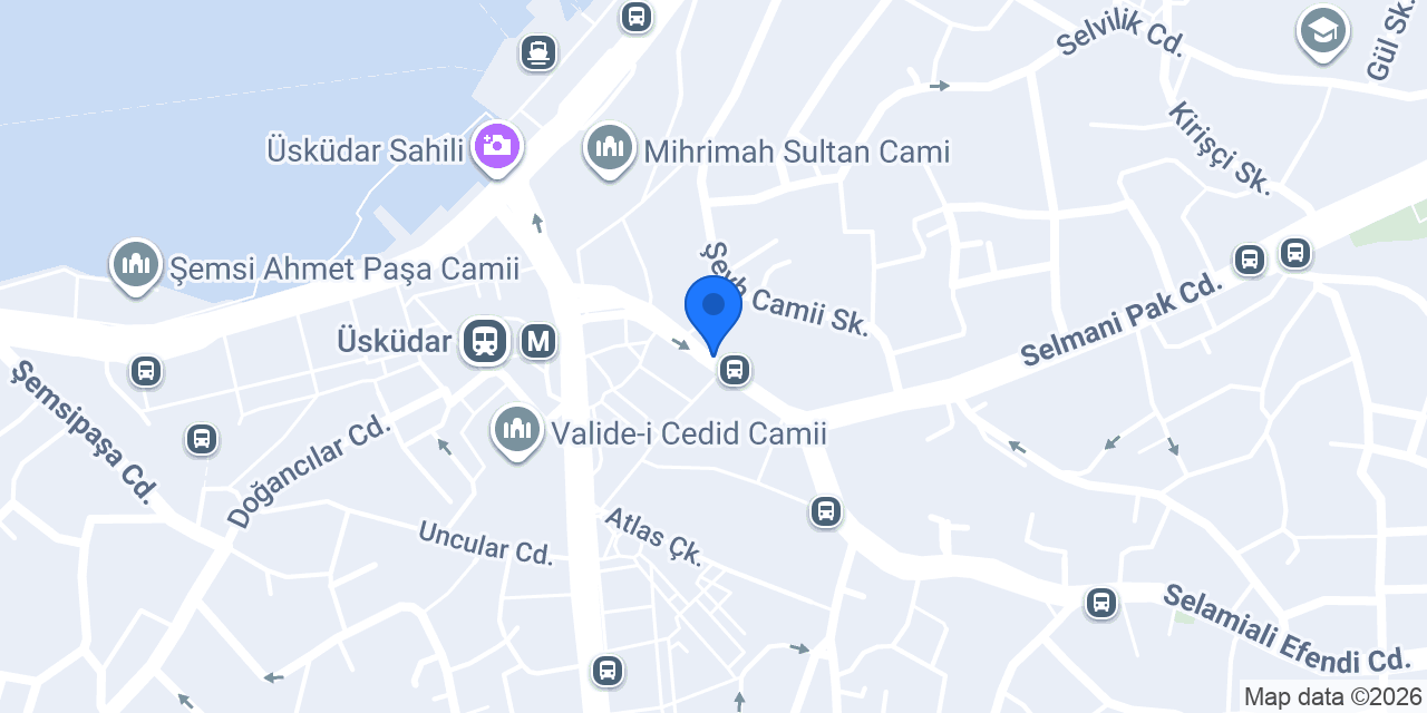 ÜSKÜDAR TEKNOLOJİ konumu