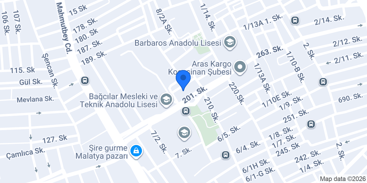 Aslan Pide Kebap konumu