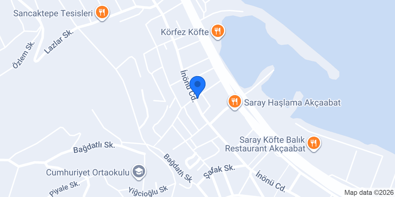 Dilanur Eczanesi konumu