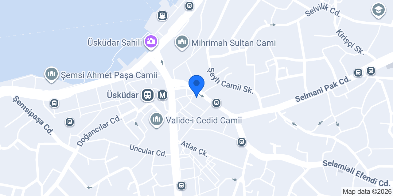 FuzulEv Üsküdar Şube konumu