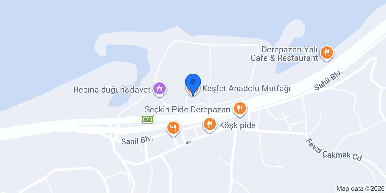 Keşfet Anadolu Mutfağı konumu