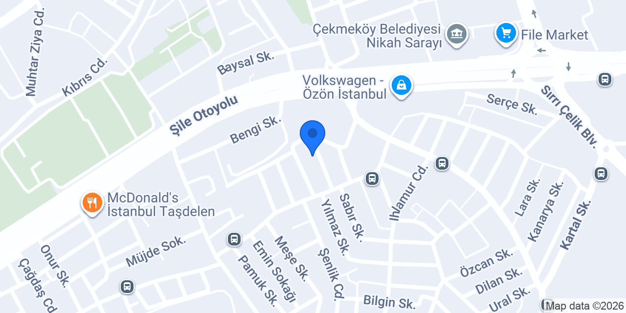 Gülfa Tente Branda konumu