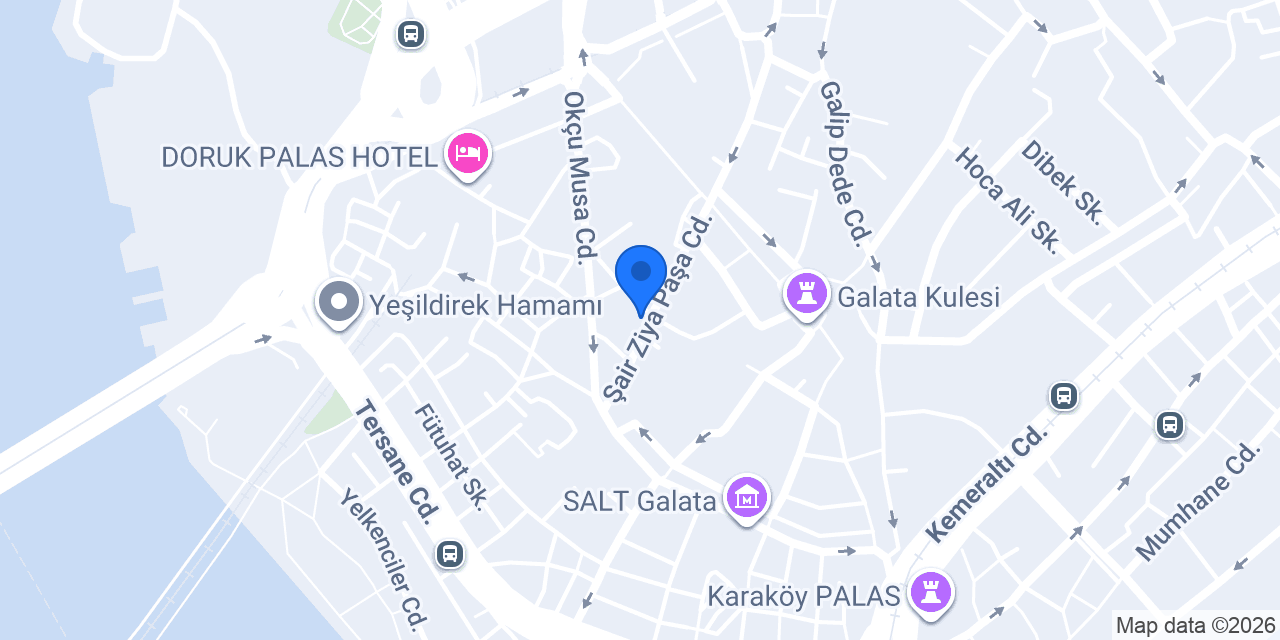 BCK Elektrik Karaköy konumu