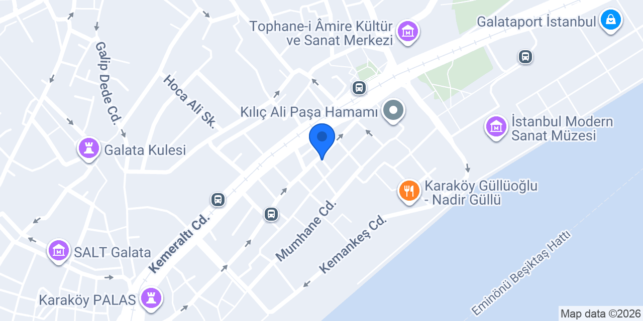 Karaköy Optik konumu