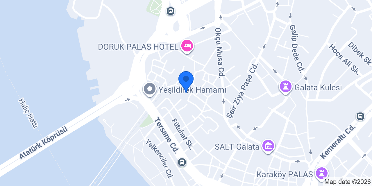 Taksim Catering konumu
