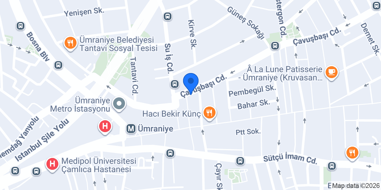 Burçin Elektrik konumu