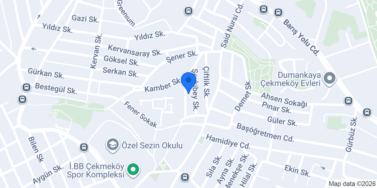 Kombi Servisi Çekmeköy konumu