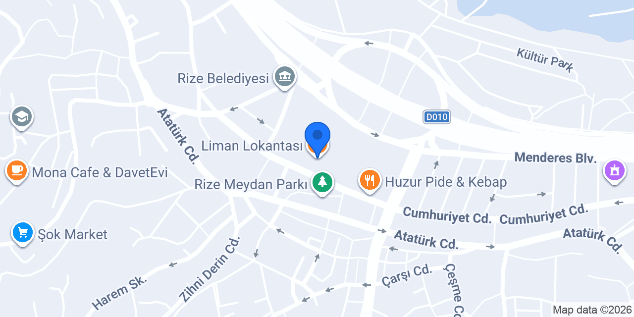 Liman Lokantası konumu