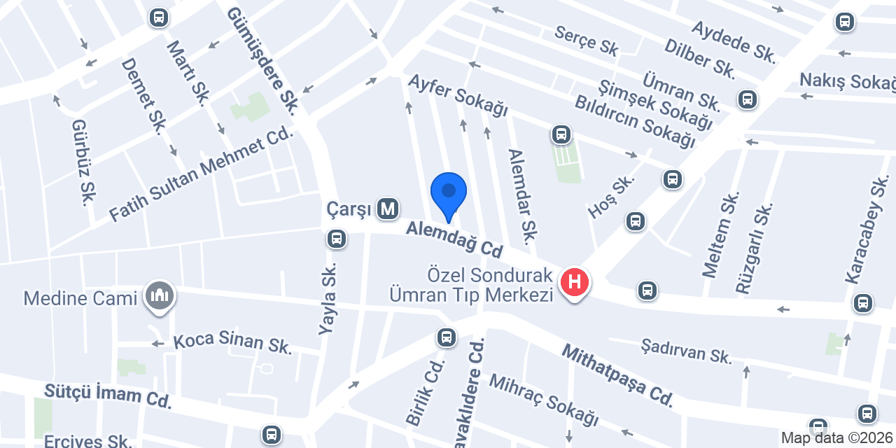 Katılımevim Ümraniye Şube konumu