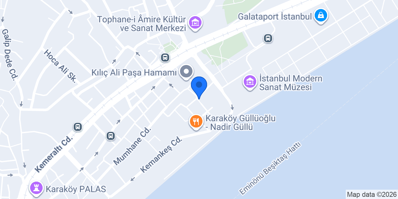Insta Karaköy konumu