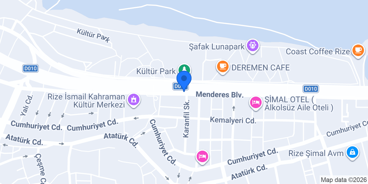 kilpa rize1 konumu