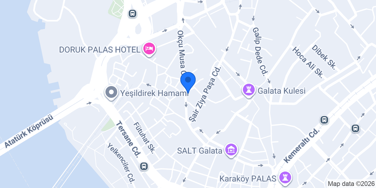 Grand Galata Hotel & SPA konumu