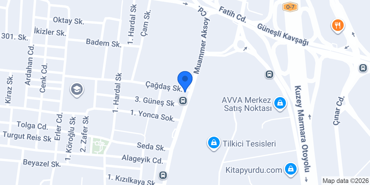 Kokoreççi Şeref Usta Merkez şube konumu