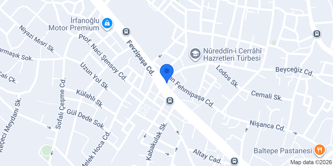 TEB Fatih Karagümrük Şubesi konumu