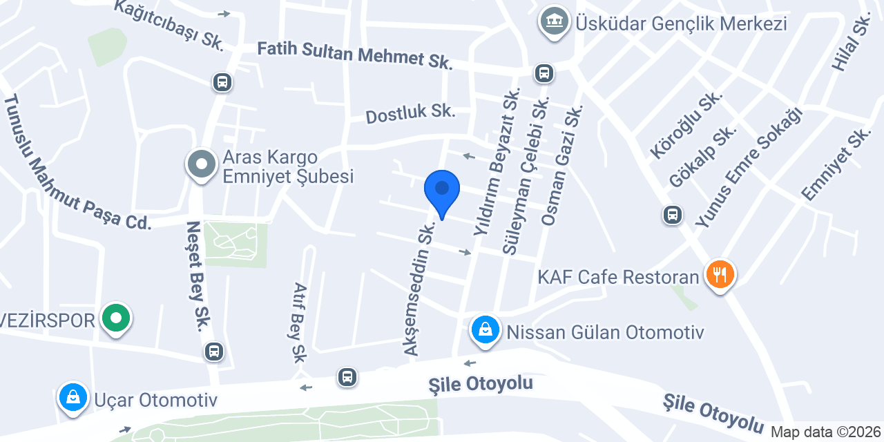 Ata Catering konumu