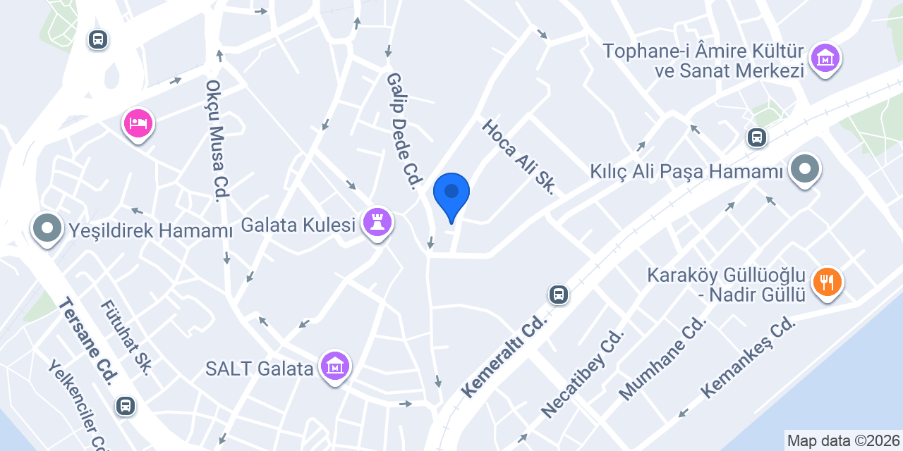 Galata Kitchen konumu