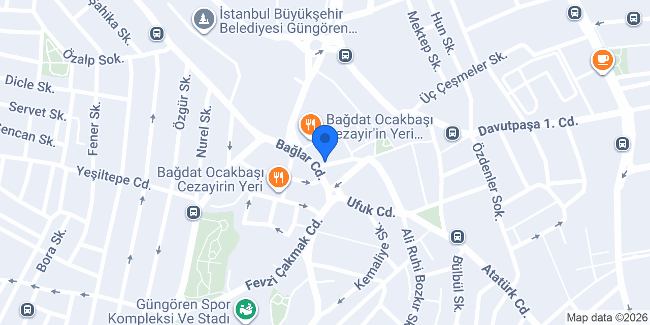 Sevencan İnşaat konumu