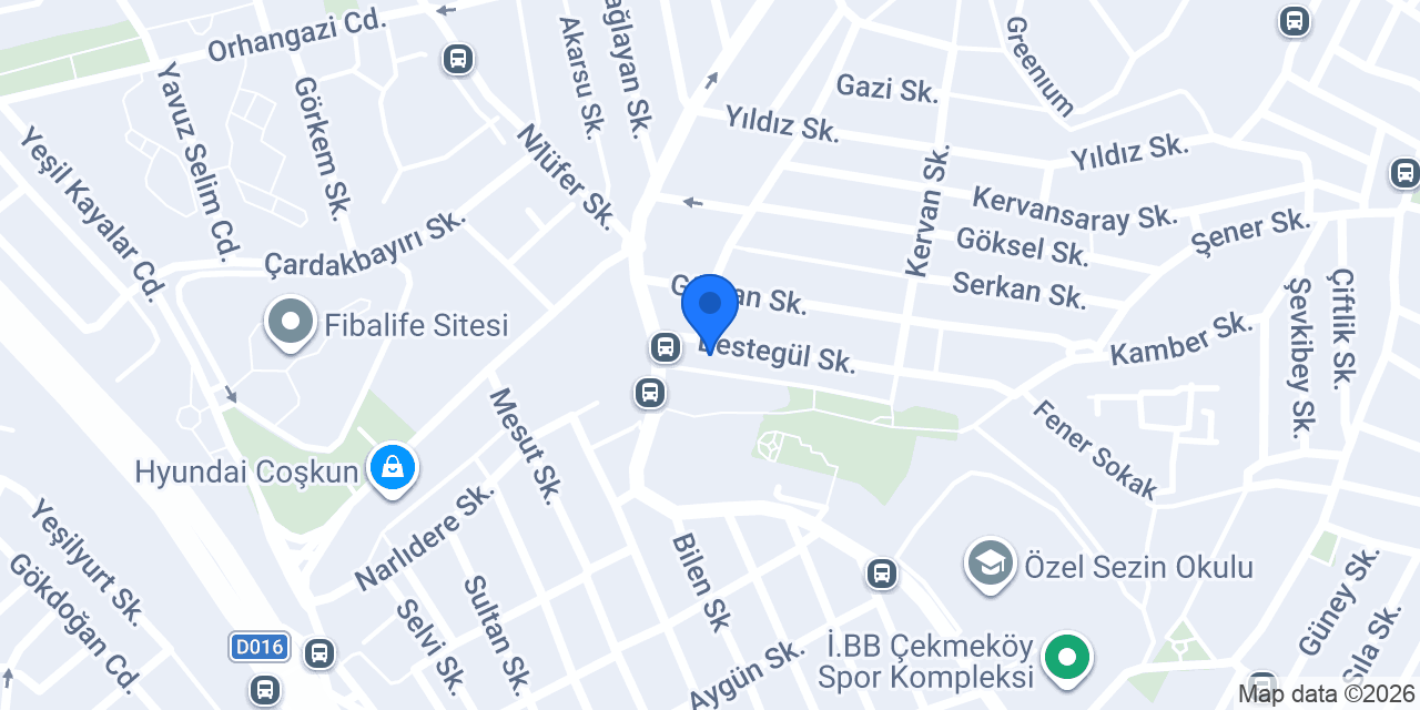 Gülseren Meral bayan kuaför konumu