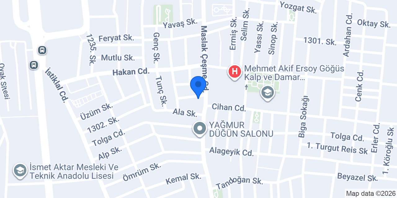 ECE Akvaryum konumu