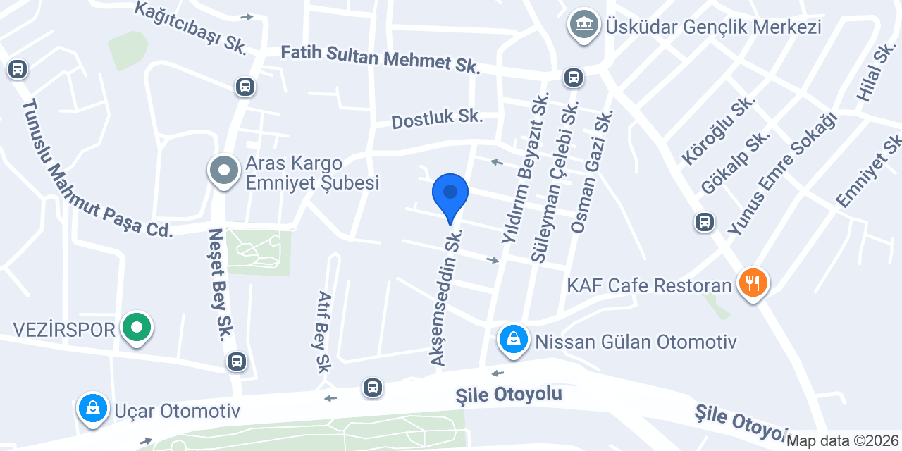 Özakpınar Su konumu