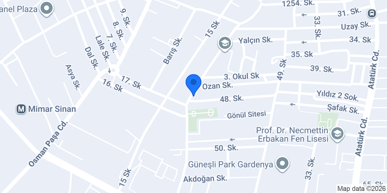 AlkaDizayn konumu